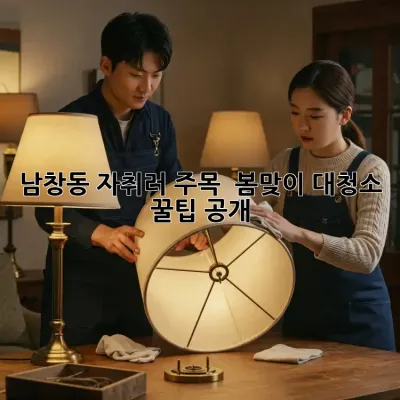 남창동 자취러 주목! ✨ 봄맞이 대청소 꿀팁 공개 🧹