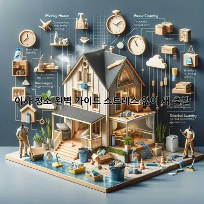 이사 청소 완벽 가이드: 스트레스 없이 새 출발!