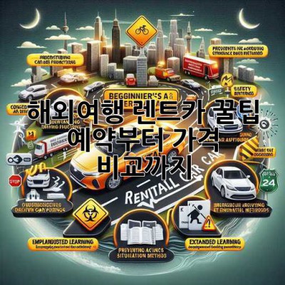 해외여행 렌트카 꿀팁🍯 예약부터 가격 비교까지!